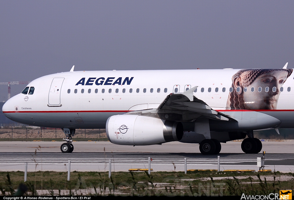 SX-DVV - Airbus A320-232 - Aegean Airlines