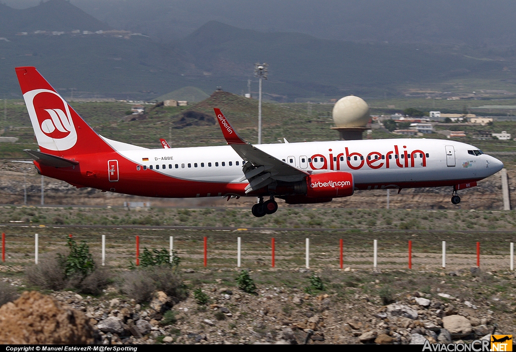 D-ABBE - Boeing 737-86J - Air Berlin