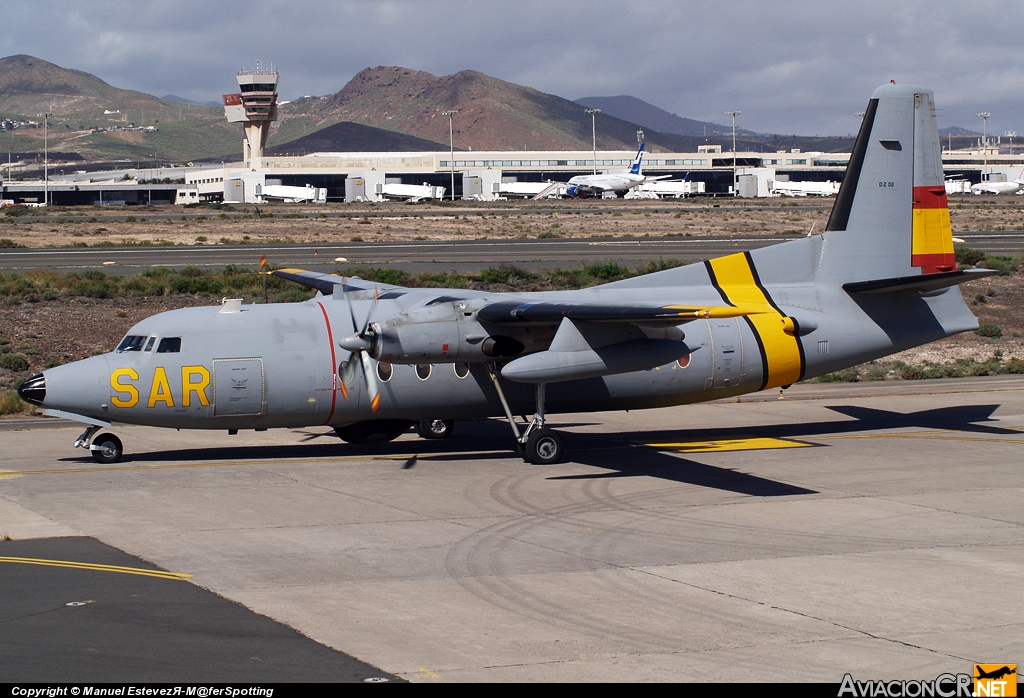 D.2-02 - Fokker F27-200MAR Friendship - Ejercito del Aire Español