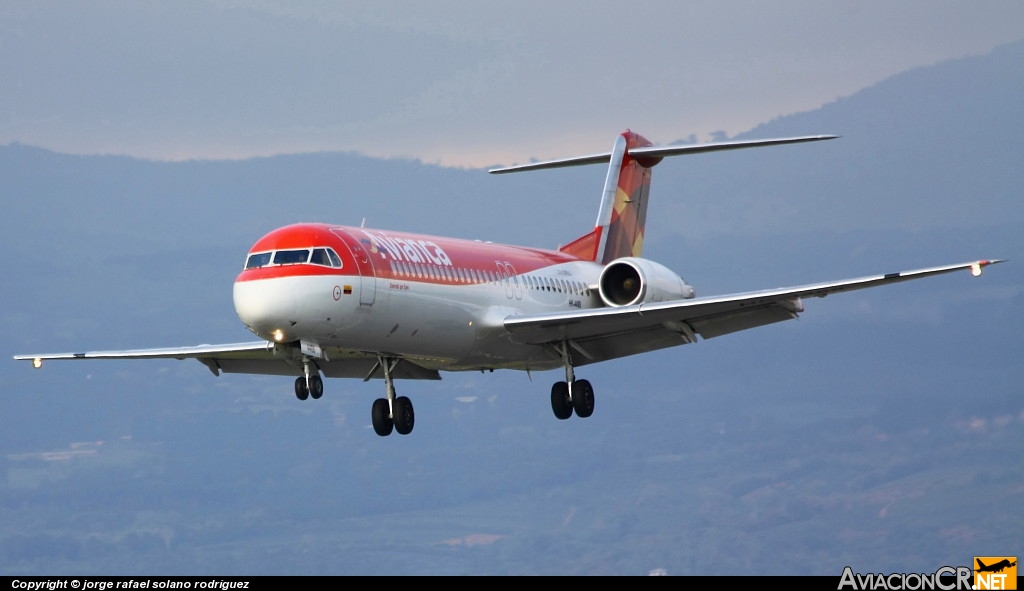 HK-4488 - Fokker 100 - Avianca Colombia