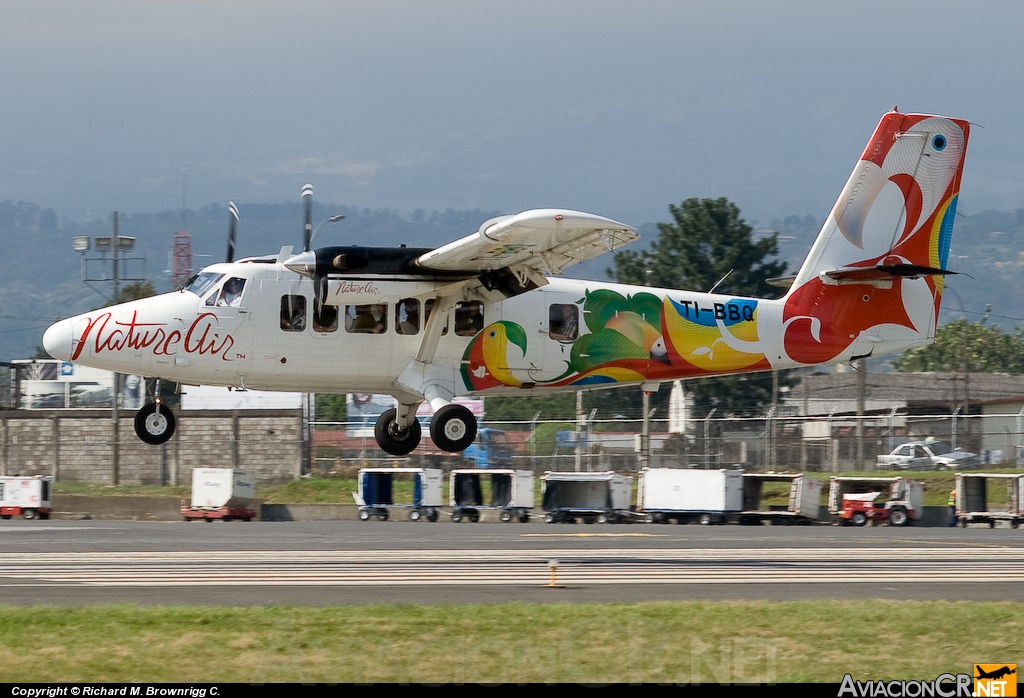 TI-BBQ - De Havilland Canada DHC-6-300 Twin Otter/VistaLiner - Nature Air