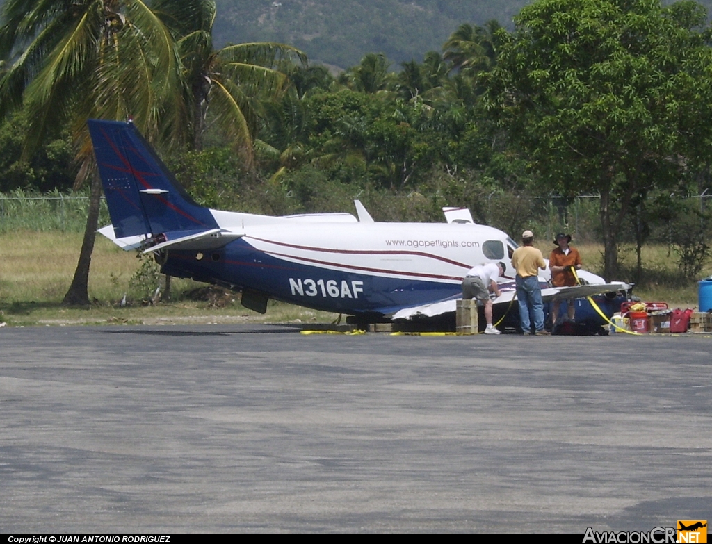 N316AF - Beechcraft 65-A90 Queen Air - Agape Flights Inc.