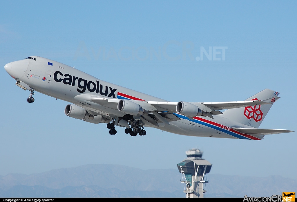 LX-GCV - Boeing 747-4R7F/SCD - Cargolux