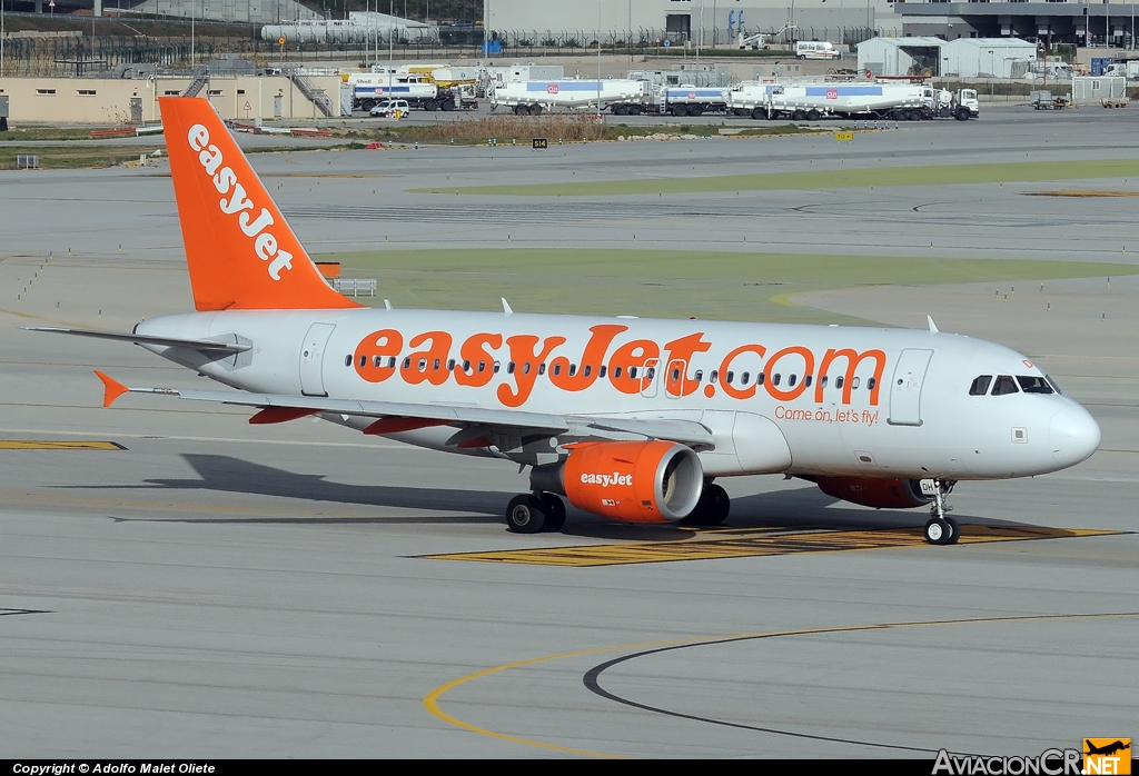 G-EZDH - Airbus A319-111 - EasyJet Airline