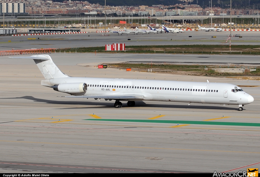 EC-JUG - McDonnell Douglas MD-83 - Swiftair SA