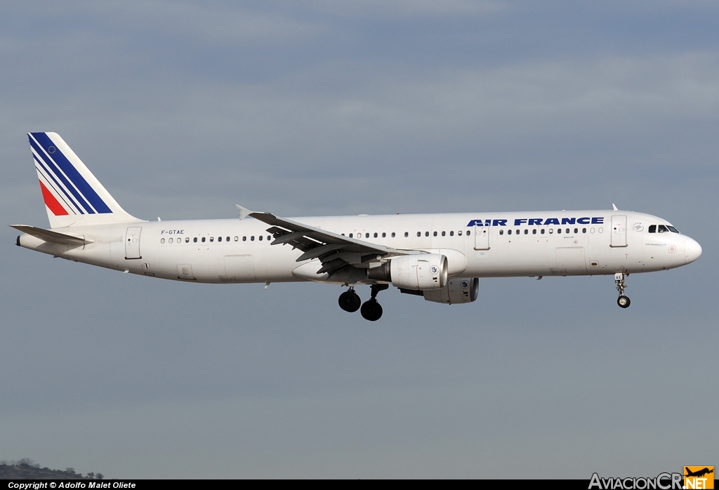 F-GTAE - Airbus A321-211 - Air France