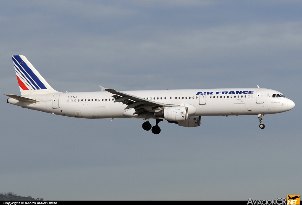 F-GTAE - Airbus A321-211 - Air France