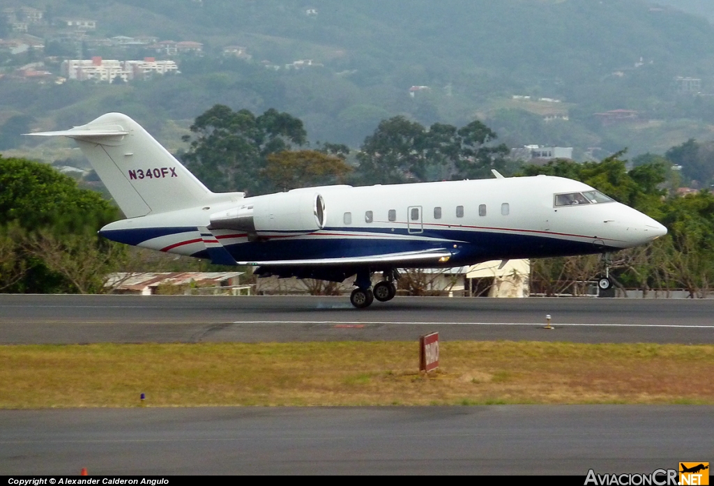 N340FX - Bombardier Bombardier Challenger 604 (CL-600-2B16) (Genérico) - Privado