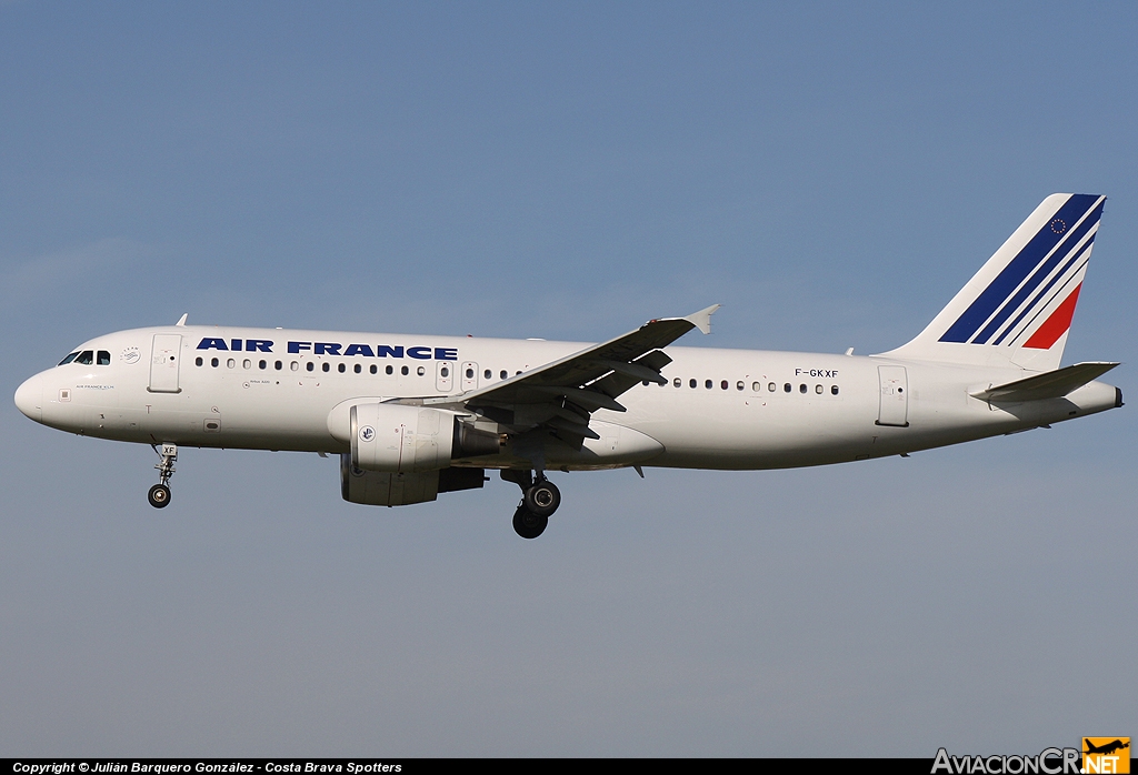 F-GKXF - Airbus A320-214 - Air France