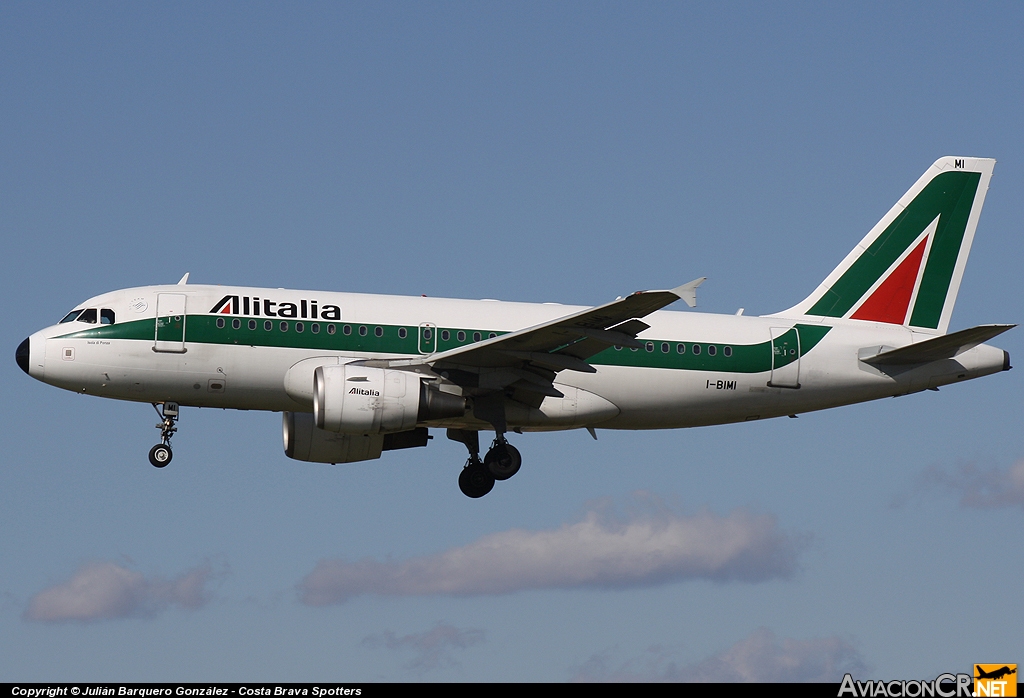 I-BIMI - Airbus A319-112 - Alitalia