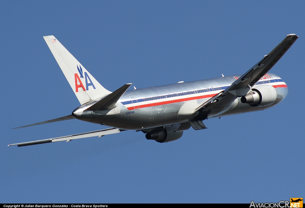 N397AN - Boeing 767-323/ER - American Airlines