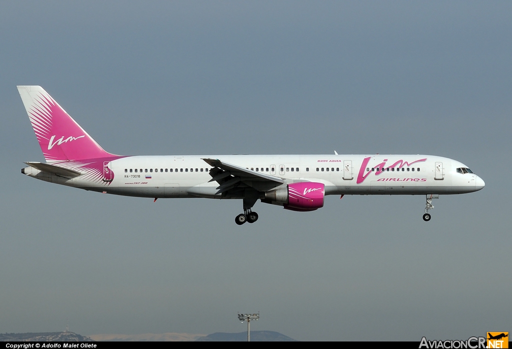 RA-73018 - Boeing 757-230 - VIM Airlines
