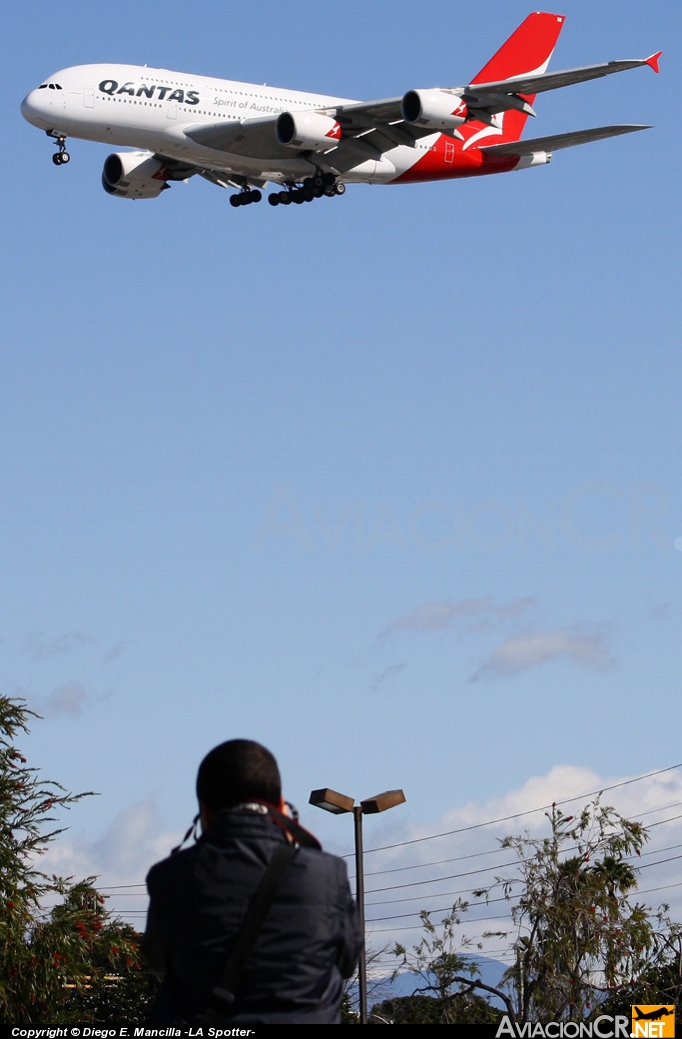 VH-OQB - Airbus A380-842 - Qantas