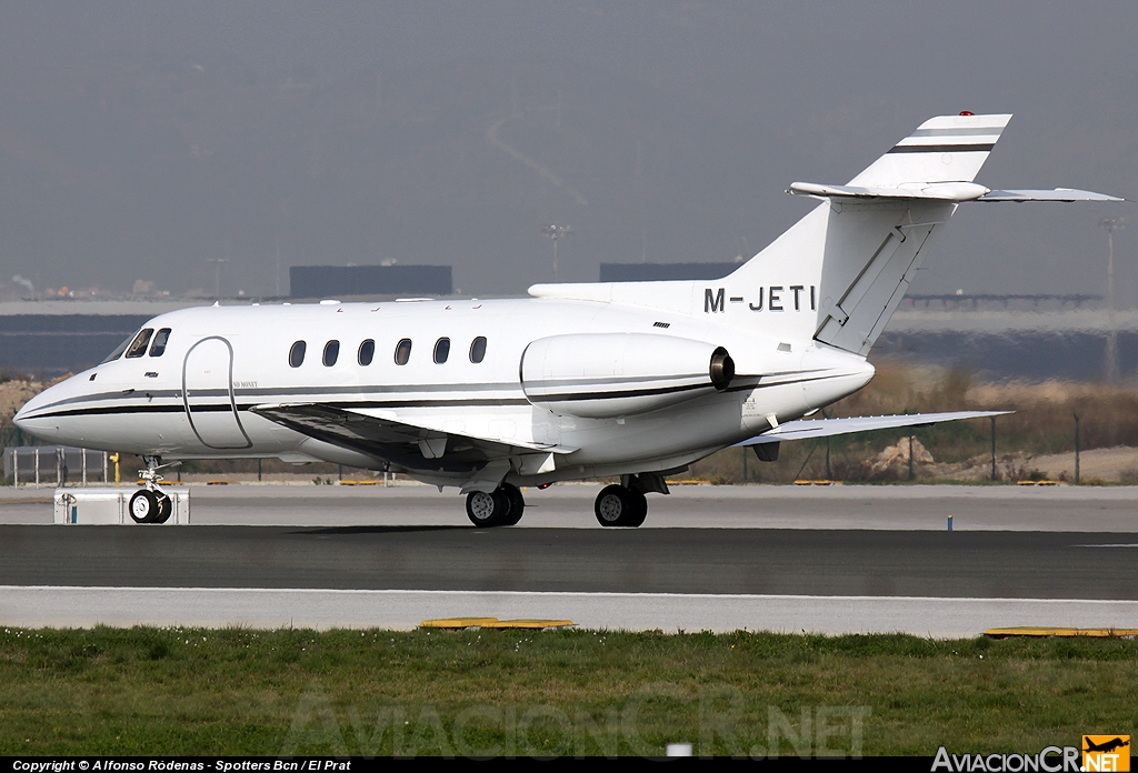 M-JETI - British Aerospace BAe-125-800B - Privado