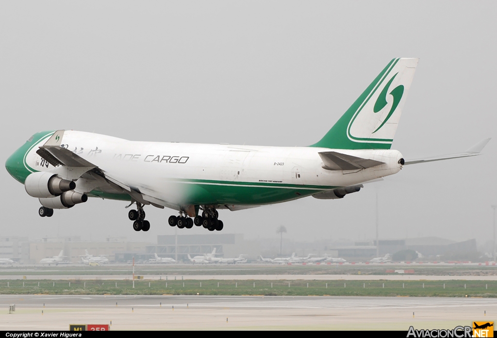 B-2423 - Boeing 747-4EV/ERF - Jade Cargo International