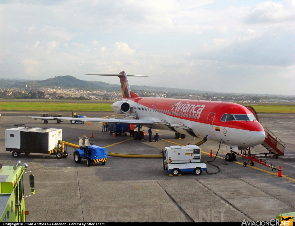 HK-4437 - Fokker 100 - Avianca Colombia