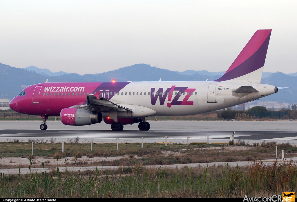 HA-LPE - Airbus A320-232 - Wizzair