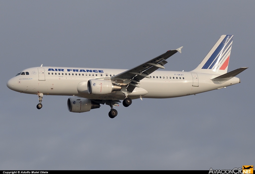F-GKXT - Airbus A320-214 - Air France