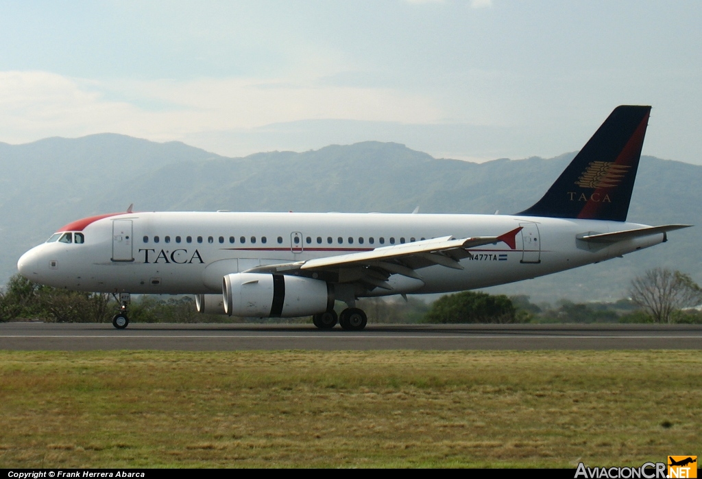 N477TA - Airbus A319-132 - TACA