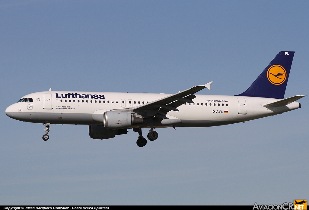 D-AIPL - Airbus A320-211 - Lufthansa