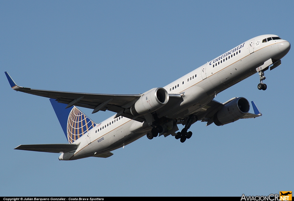 N13110 - Boeing 757-224 - Continental Airlines