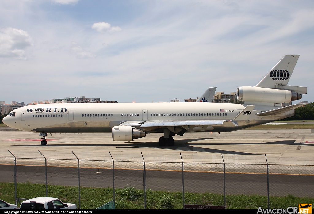 N804DE - McDonnell Douglas MD-11 - World Airways