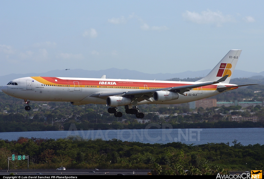 EC-GLE - Airbus A340-313 - Iberia