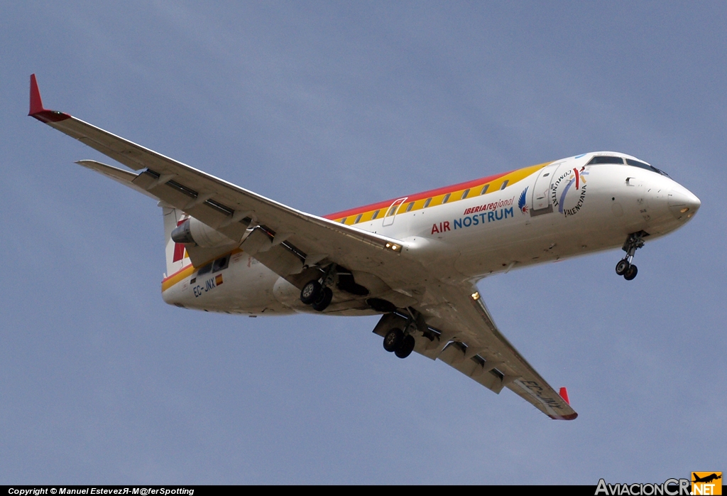 EC-JNX - Bombardier CRJ-200ER - Air Nostrum (Iberia Regional)