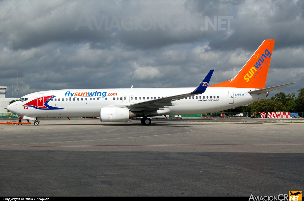 C-FTAH - Boeing 737-8Q8 - Sunwing Airlines