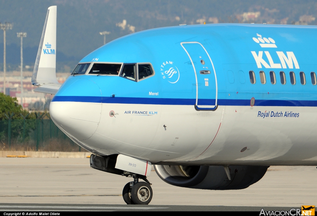 PH-BXN - Boeing 737-8K2 - KLM - Royal Dutch Airlines