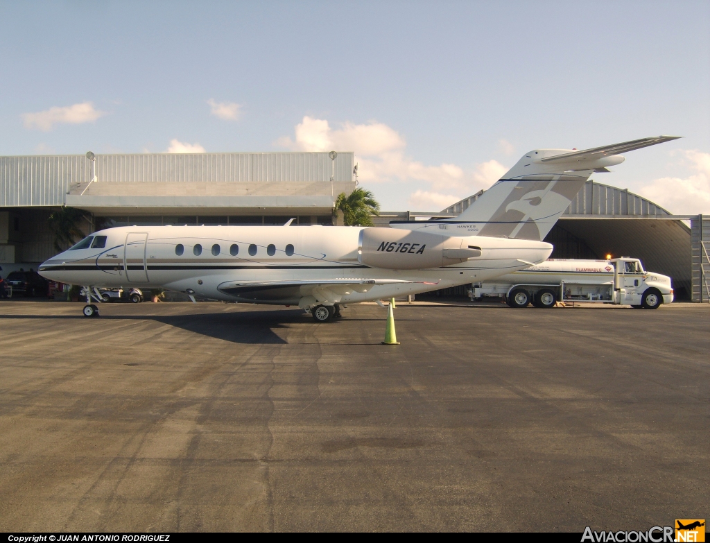 N616EA - Raytheon Hawker 4000 - Privado