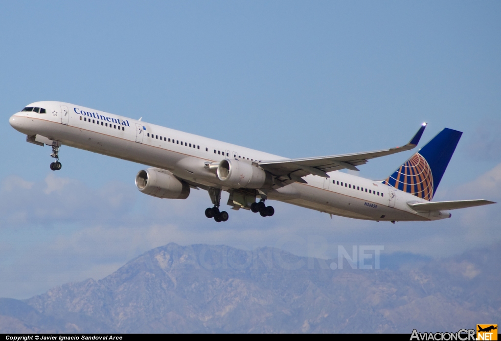 N56859 - Boeing 757-324 - Continental Airlines