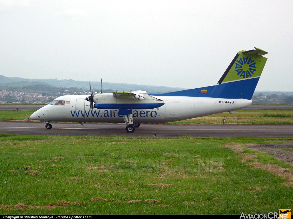 HK-4473 - Bombardier Dash 8-Q201 - Aires Colombia
