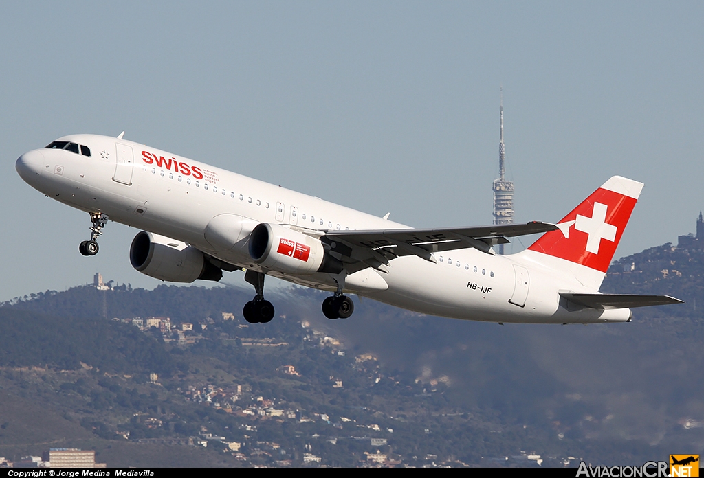HB-IJF - Airbus A320-214 - Swiss International Air Lines