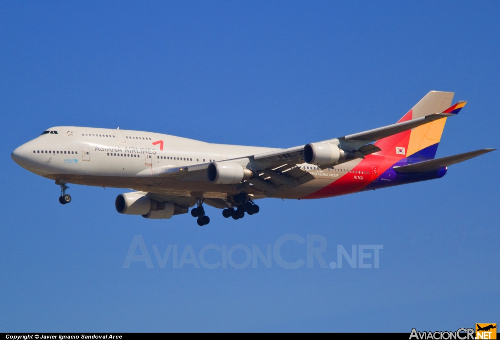 HL7421 - Boeing 747-48EM - Asiana