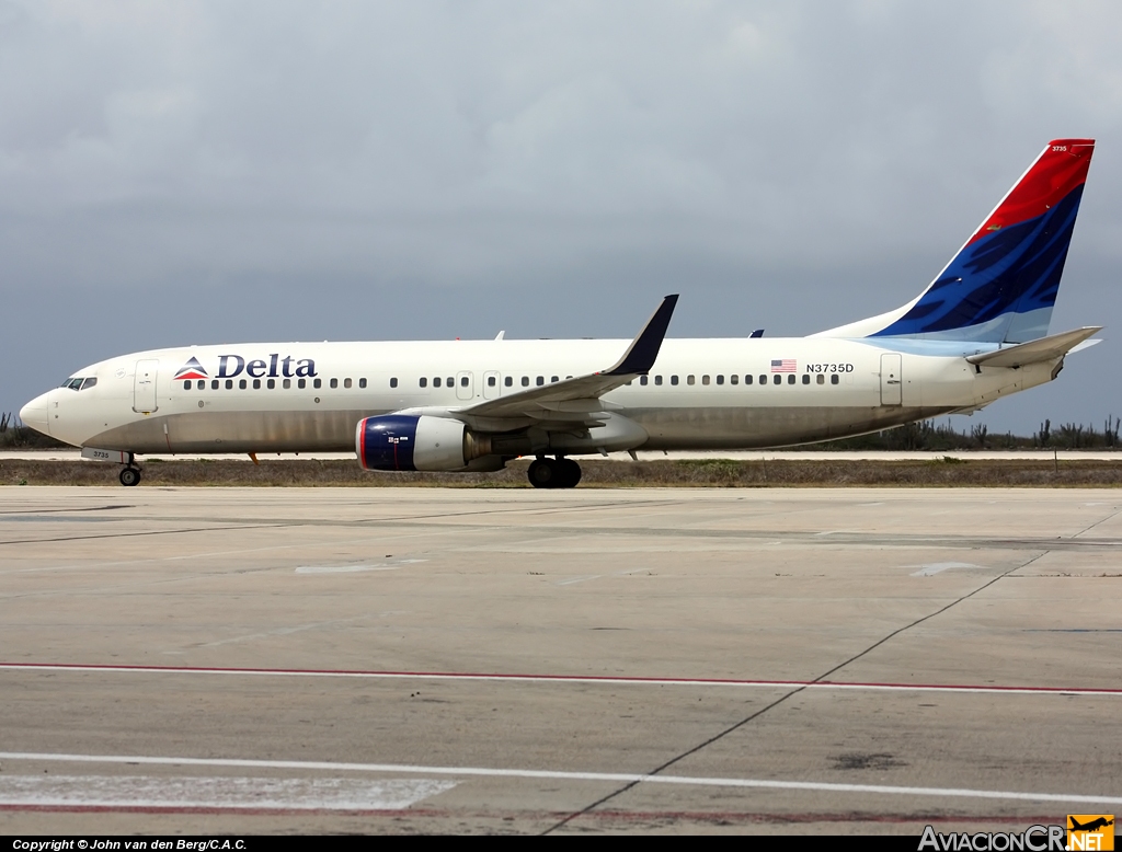 N3735D - Boeing 737-832 - Delta Air Lines