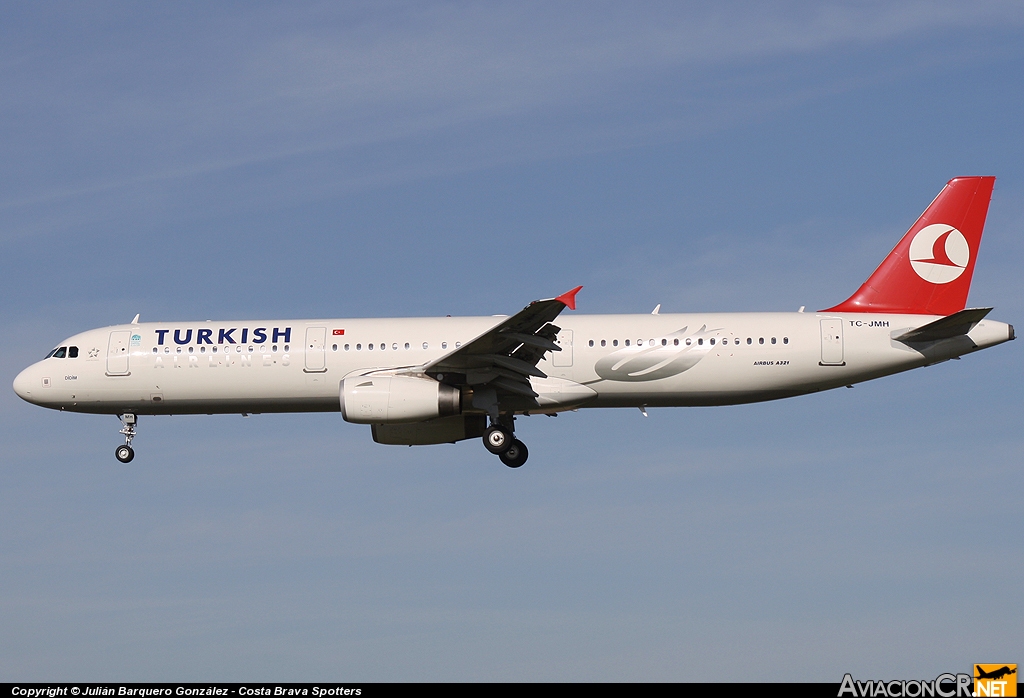 TC-JMH - Airbus A321-232 - Turkish Airlines