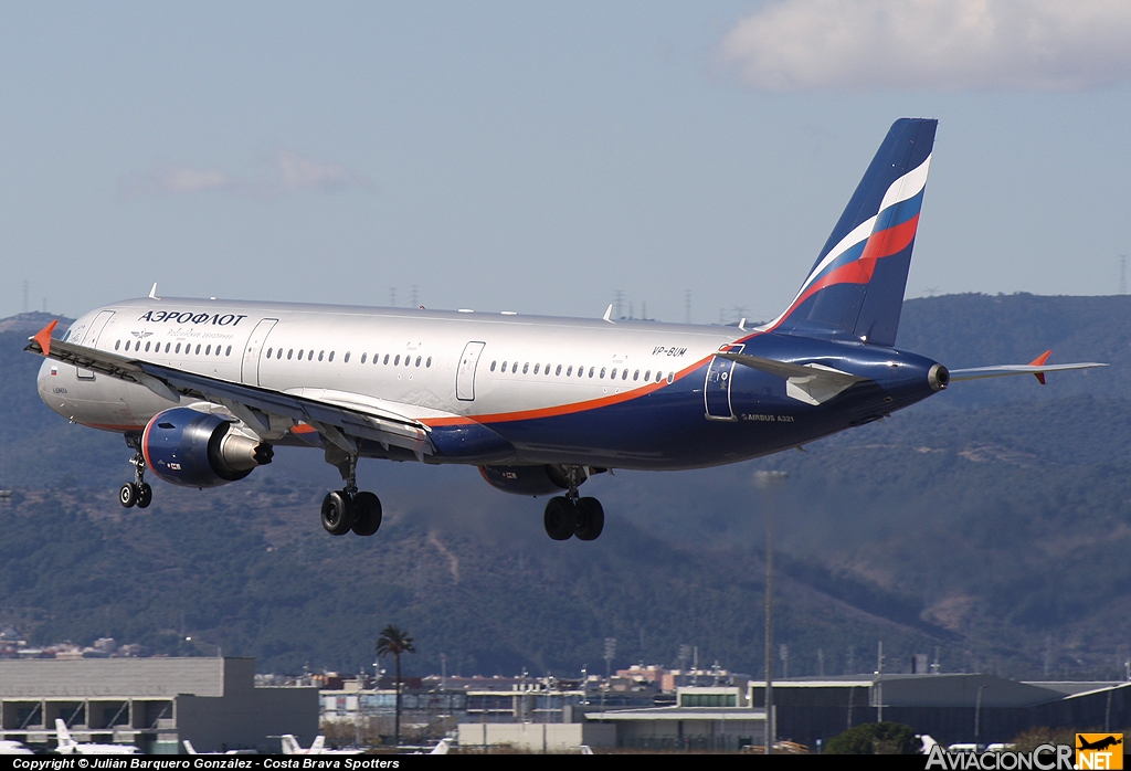 VP-BUM - Airbus A321-211 - Aeroflot