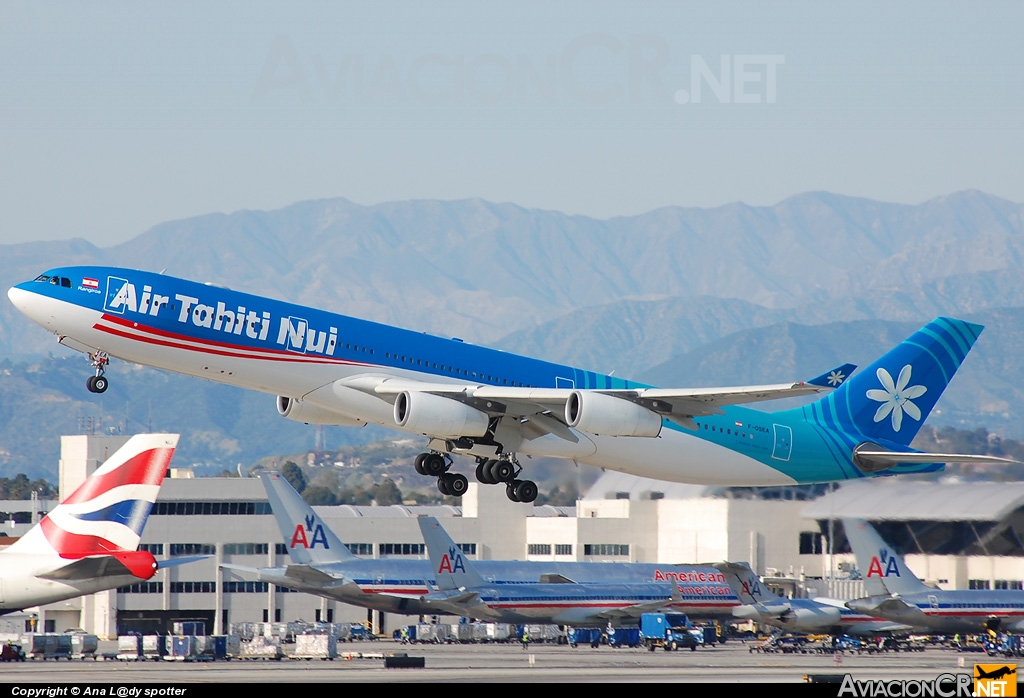 F-OSEA - Airbus A340-313X - Air Tahiti Nui