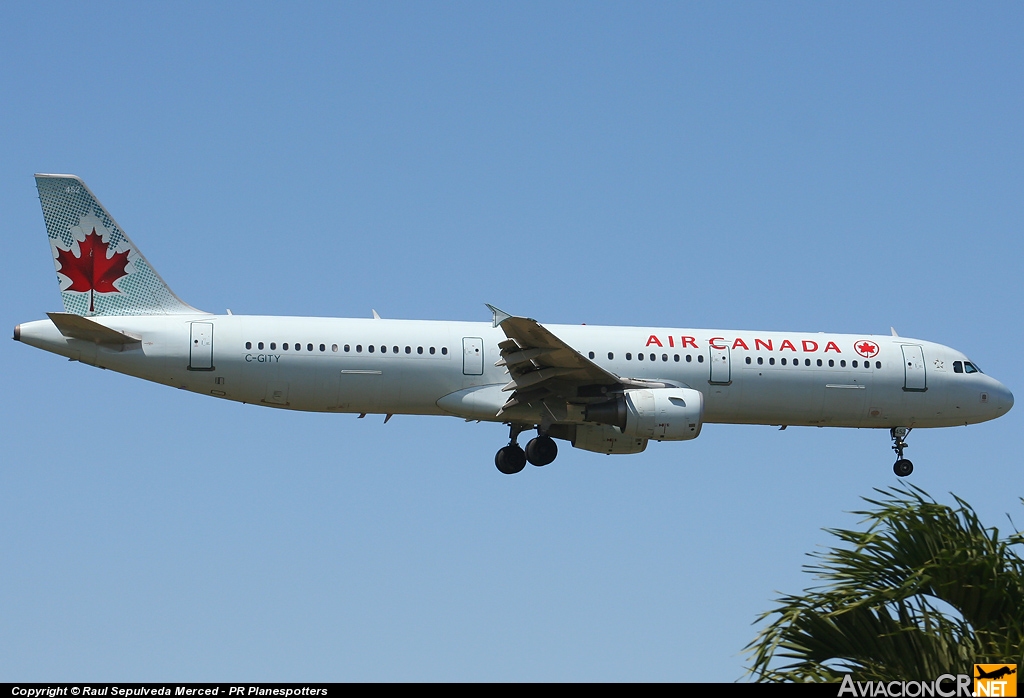C-GITY - Airbus A321-211 - Air Canada