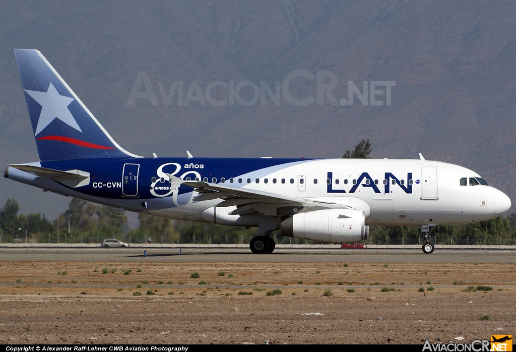 CC-CVN - Airbus A318-121 - LAN Airlines