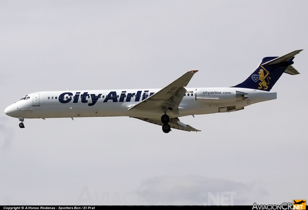 SE-DIU - McDonnell Douglas MD-87 (DC-9-87) - City Airline