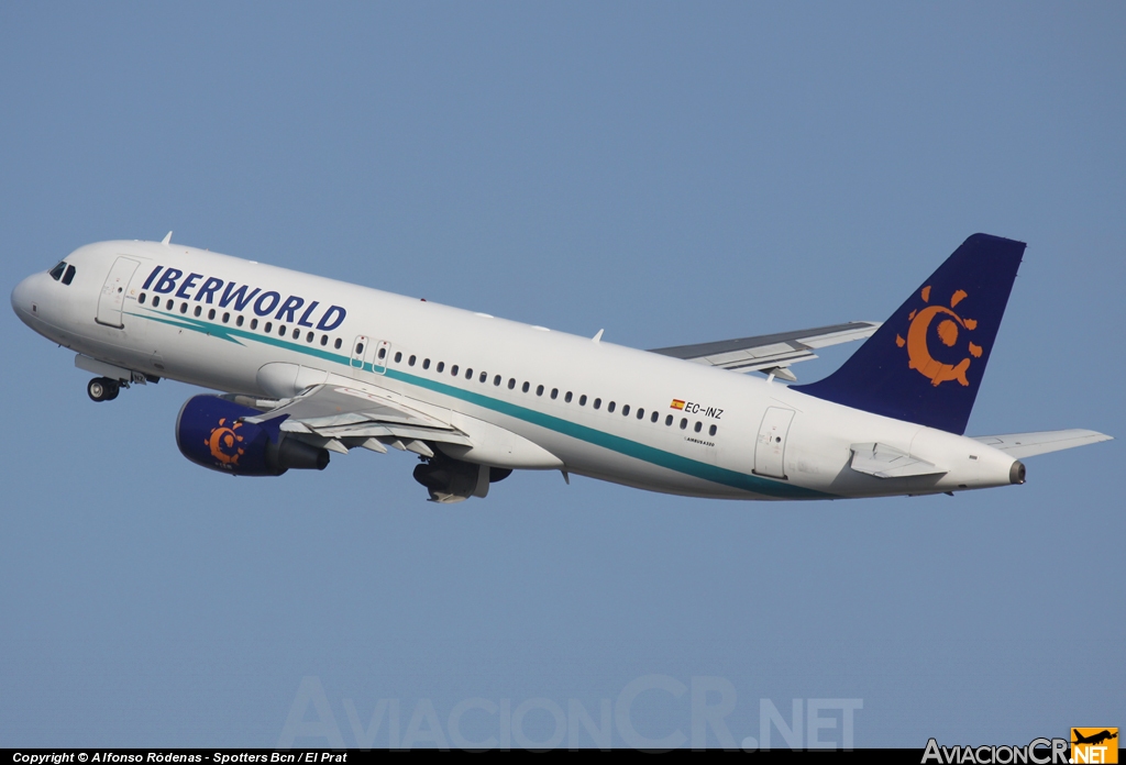 EC-INZ - Airbus A320-214 - IBERWORLD