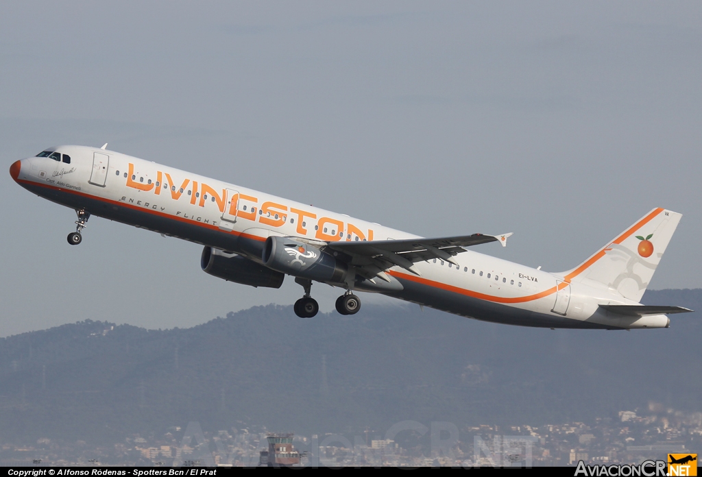 EI-LVA - Airbus A321-231 - Livingston