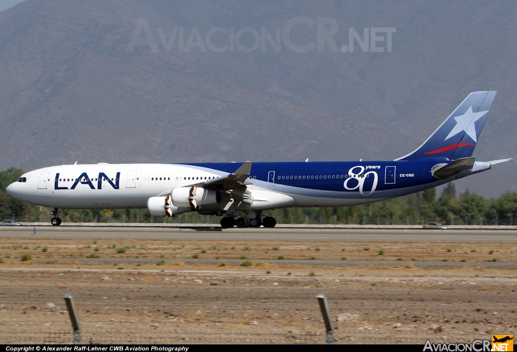 CC-CQC - Airbus A340-313X - LAN Airlines