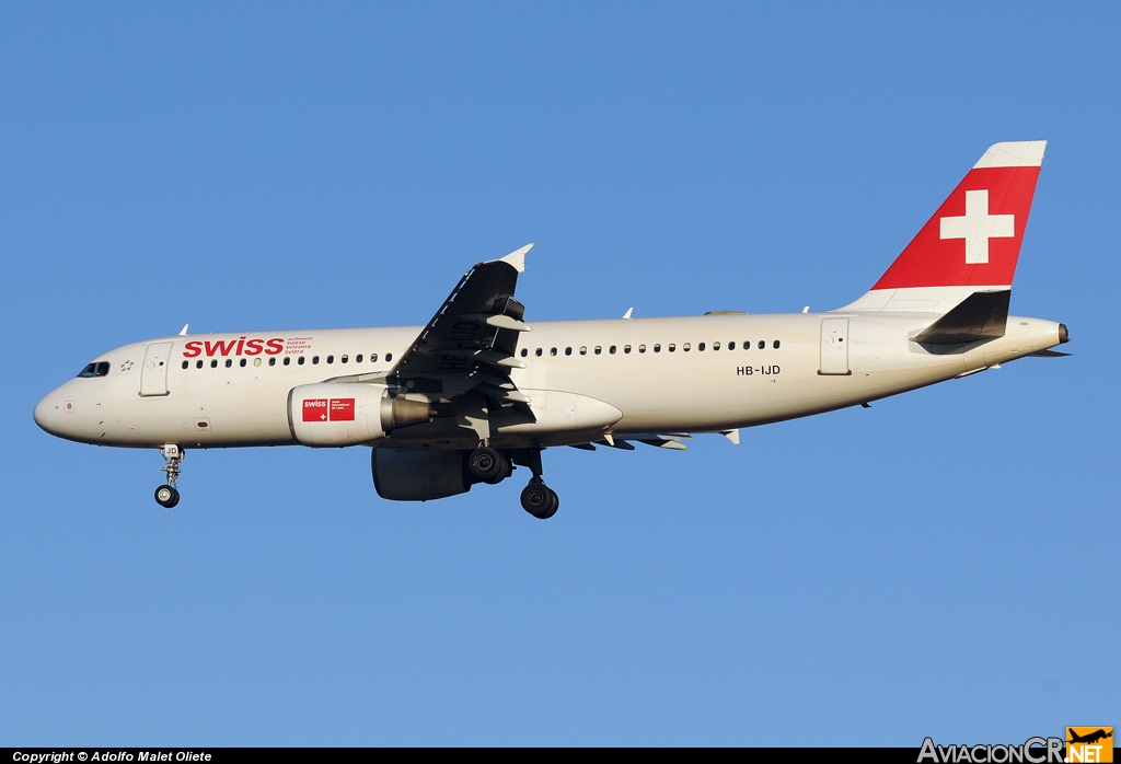 HB-IJD - Airbus A320-214 - Swiss International Air Lines