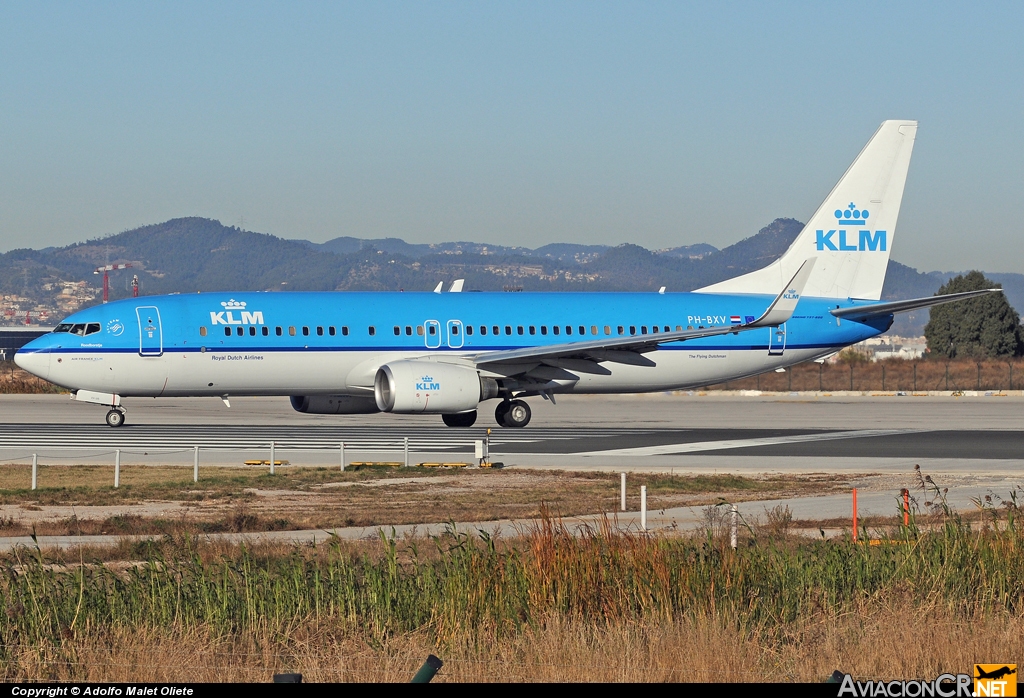 PH-BXV - Boeing 737-8K2 - KLM - Royal Dutch Airlines