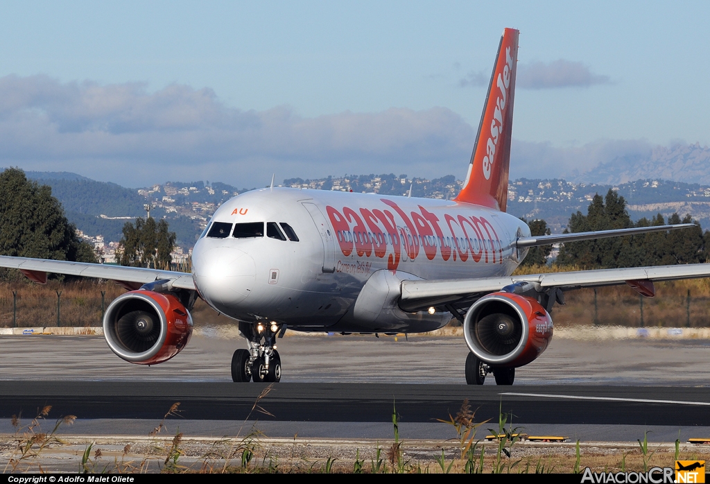 G-EZAU - Airbus A319-111 - EasyJet Airline