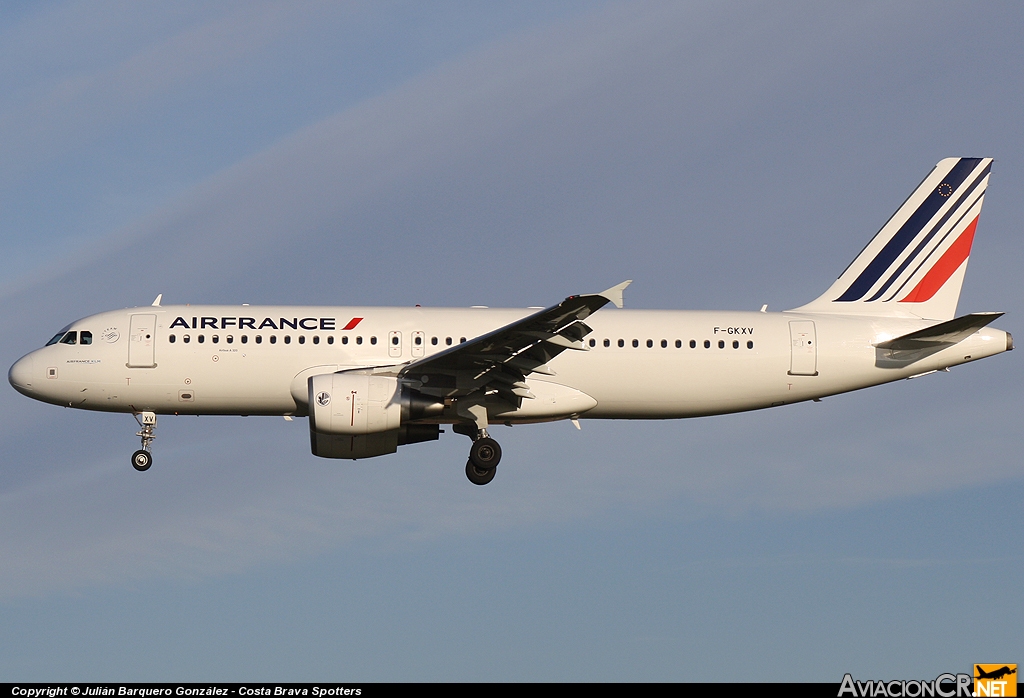 F-GKXV - Airbus A320-214 - Air France