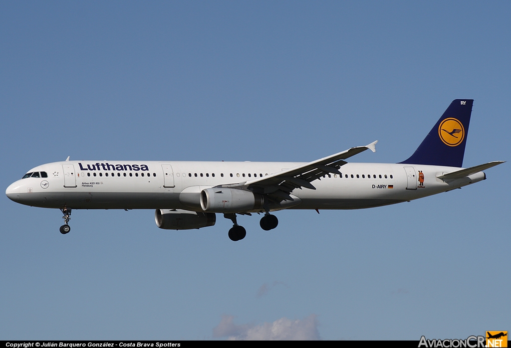 D-AIRY - Airbus A321-131 - Lufthansa